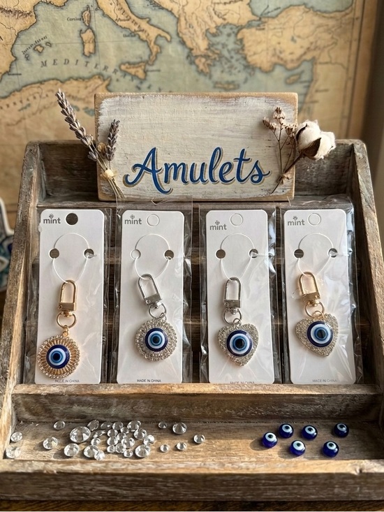 Mint Other - Evil Eye Bag Charm - Pick 1